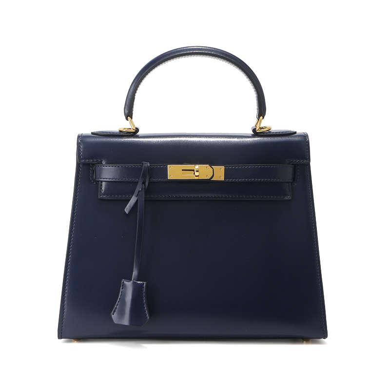 Box Cowhide Kelly Bag 28cm