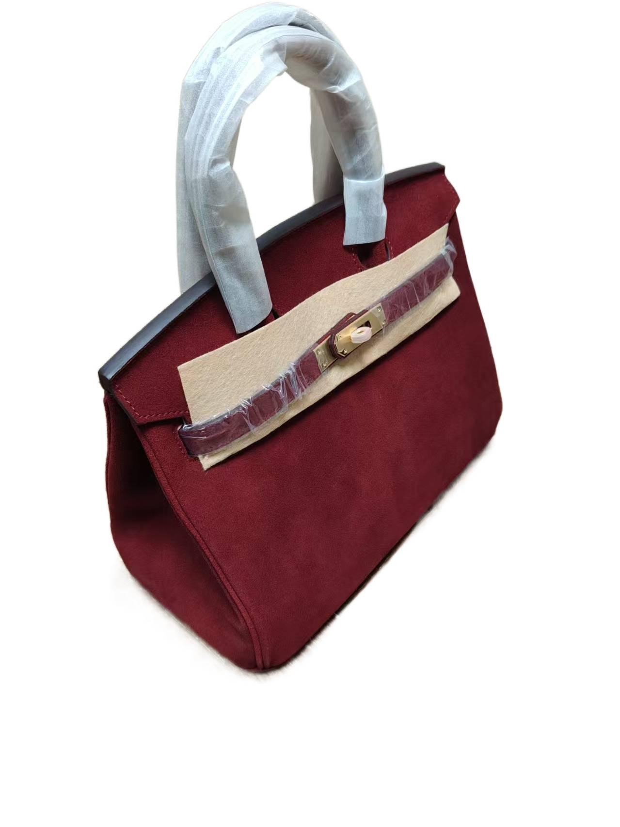 Suede Bag for Women