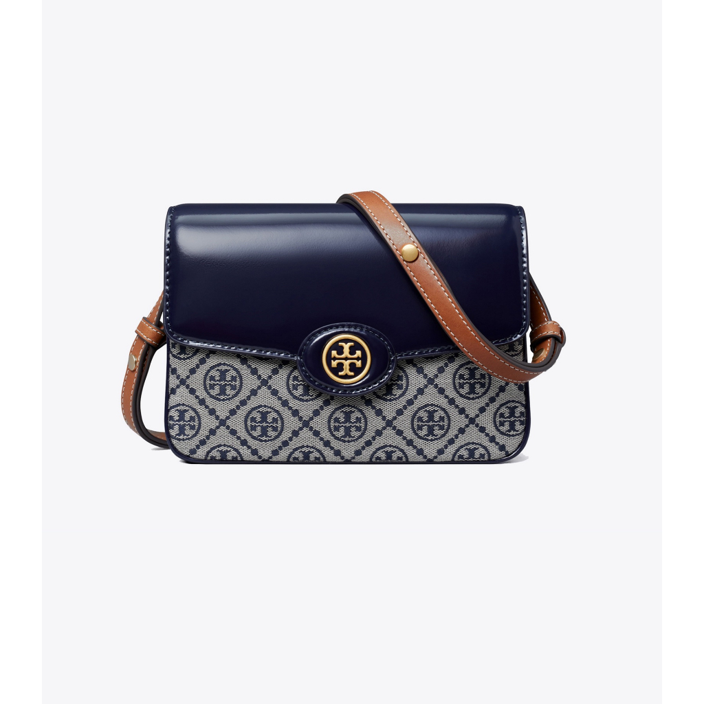 893 New ROBINSON Patent Leather Shoulder Bag