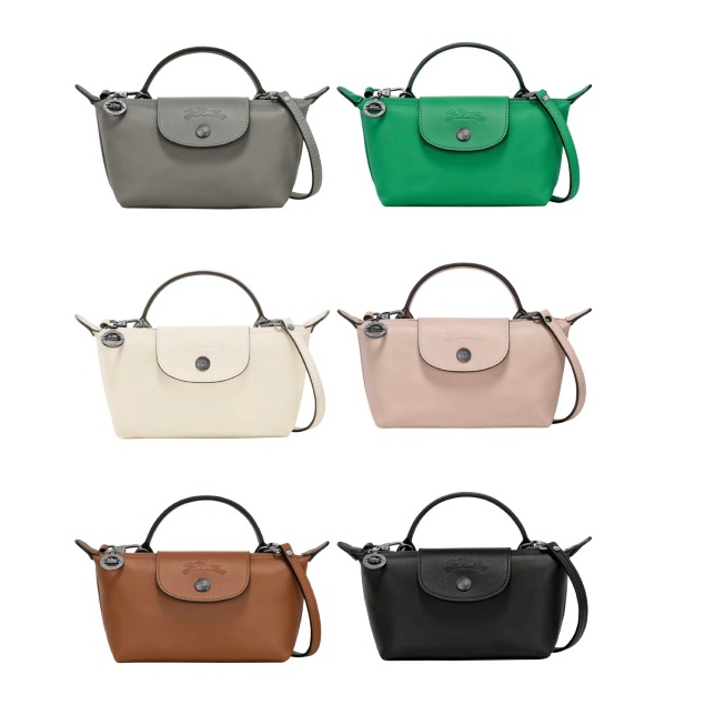 Longchamp LC latest mini cowhide leather dumpling bag/Crossbody bag/handbag