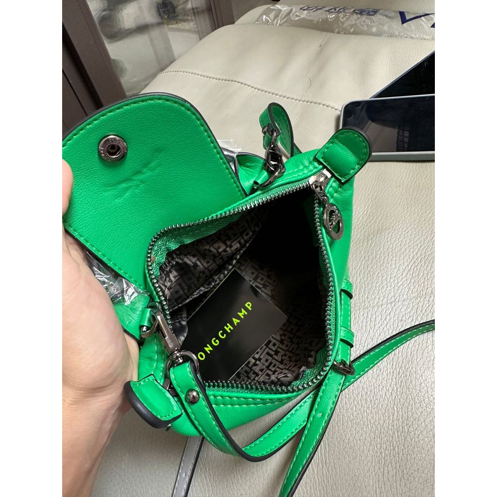 Longchamp LC latest mini cowhide leather dumpling bag/Crossbody bag/handbag