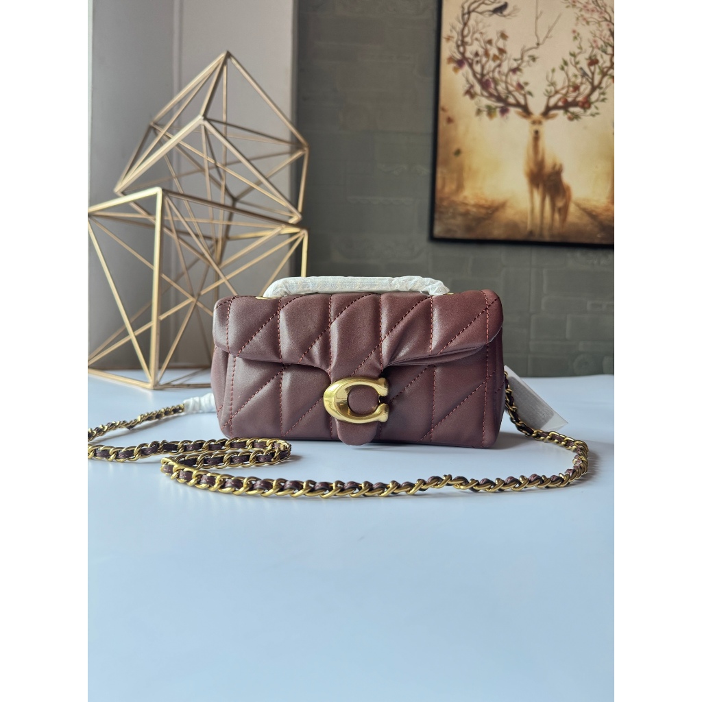 CP149/CP145/CR701 Quilting Tabby Small 20cm Chain Shoulder Bag