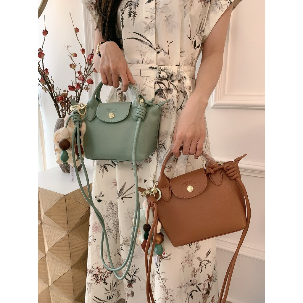 Longchamp LC 2025 Latest Le Pliage Ceramic Lady Bags Leather Mini Handbag Crossbody Bag