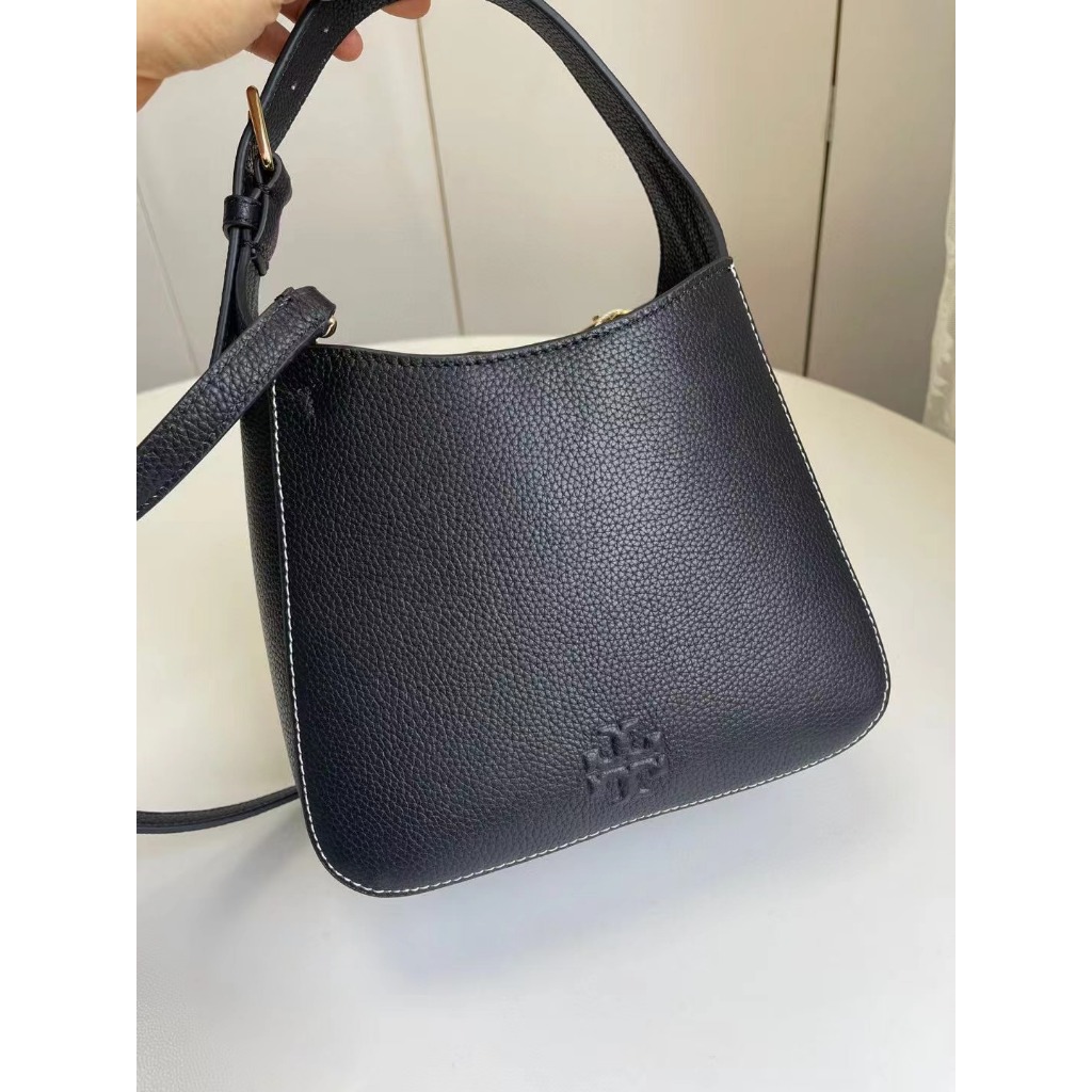 001 144690 Leather Bucket Bag Women Bag Handle Bag Shoulder Bag