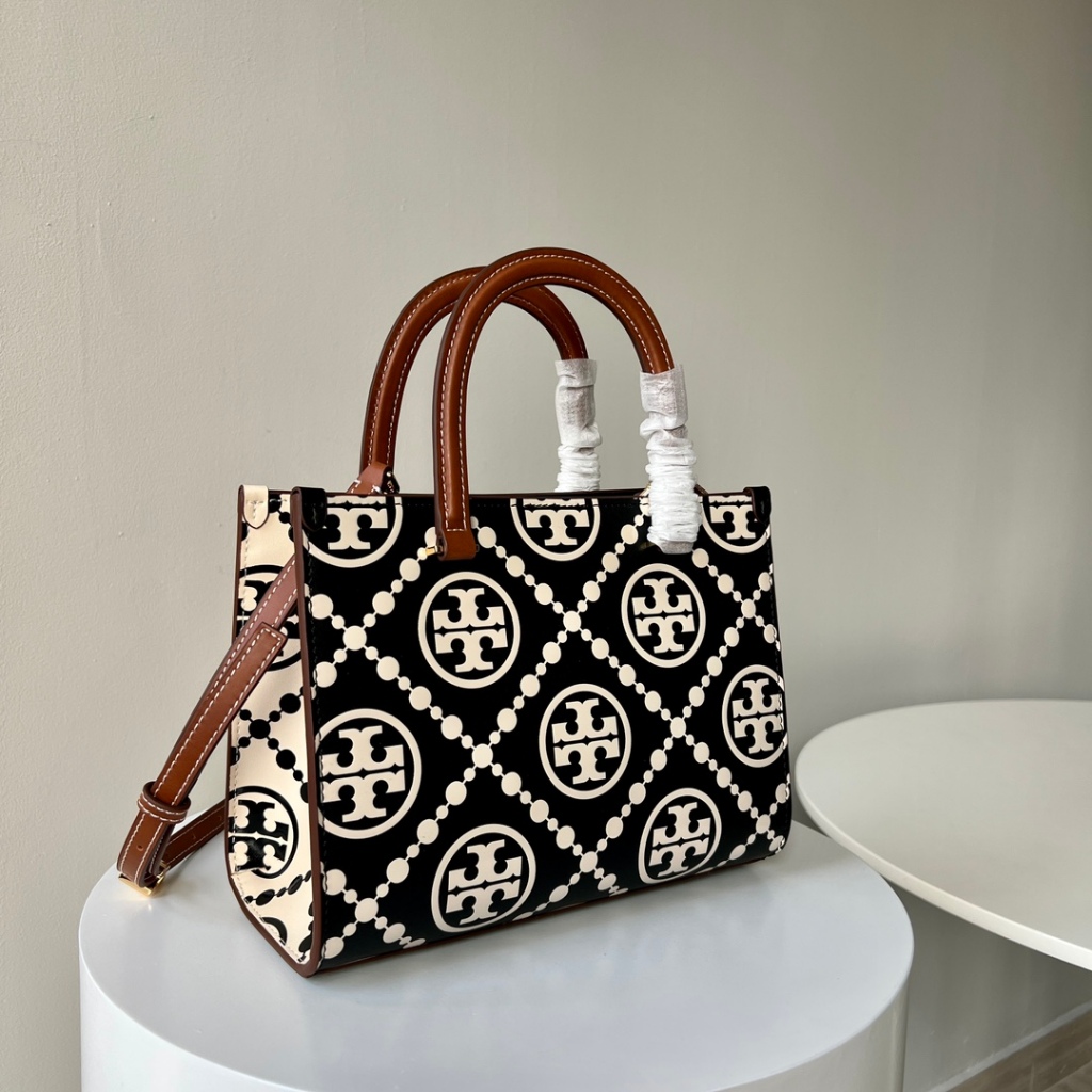 001 2024 Latest T Monogram Series Embossed Handbag Tote Bag Crossbody Bag