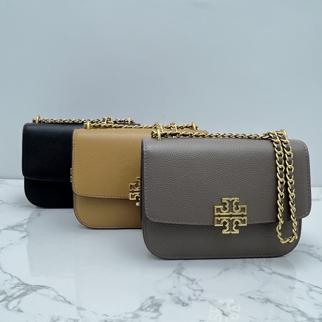 TORY BURCH  New Women's Britten One Shoulder Crossbody Bag Chain Bag