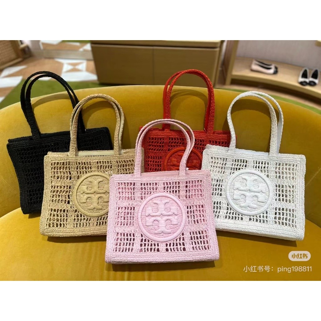001 2025 Latest Ella Series manual knitting Handbag Tote Bag shoulder bag