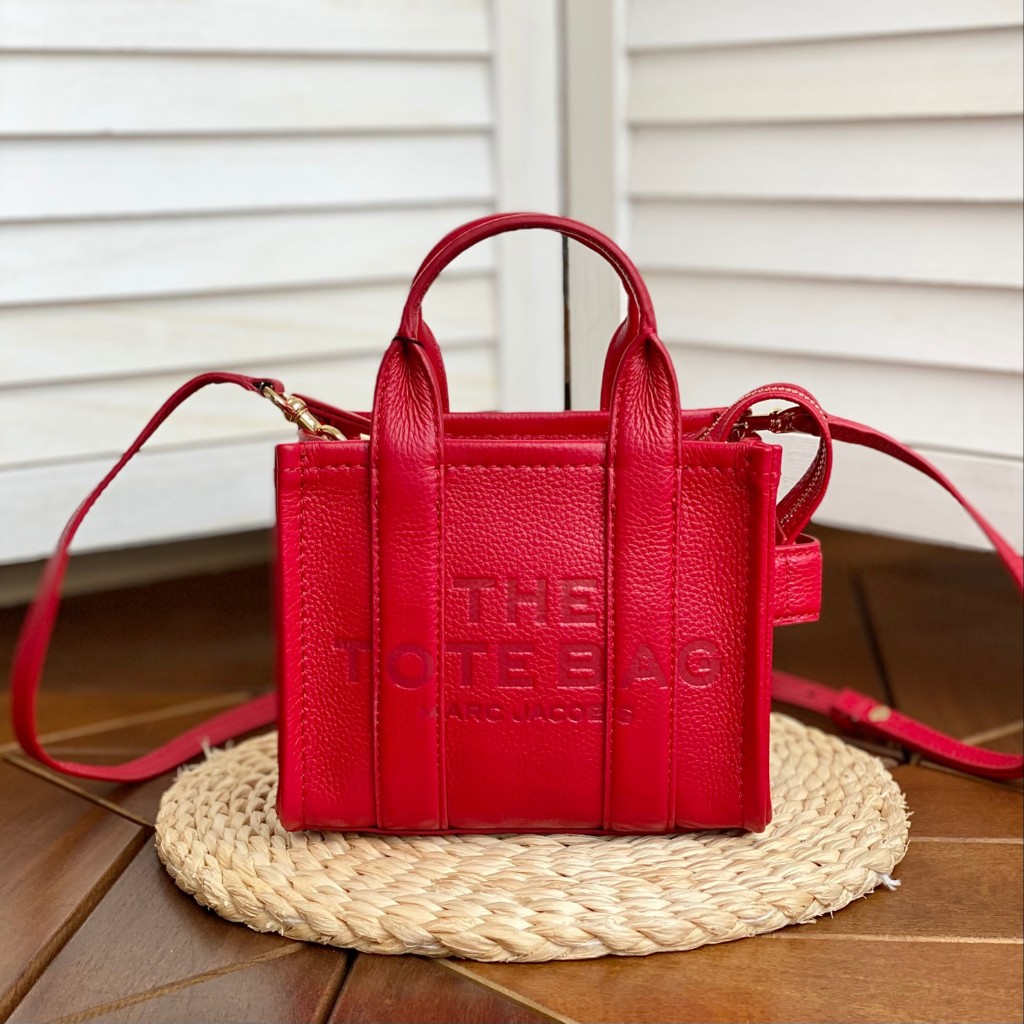 THE MARC JACOBS new Super Mini 18cm Tote Shoulder Bag Crossbody Bag