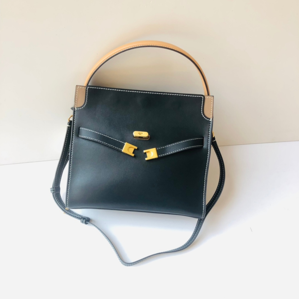 TORY BURCH 001 334 mini small LEE RADZIWILL PETITE DOUBLE BAG is small and cute