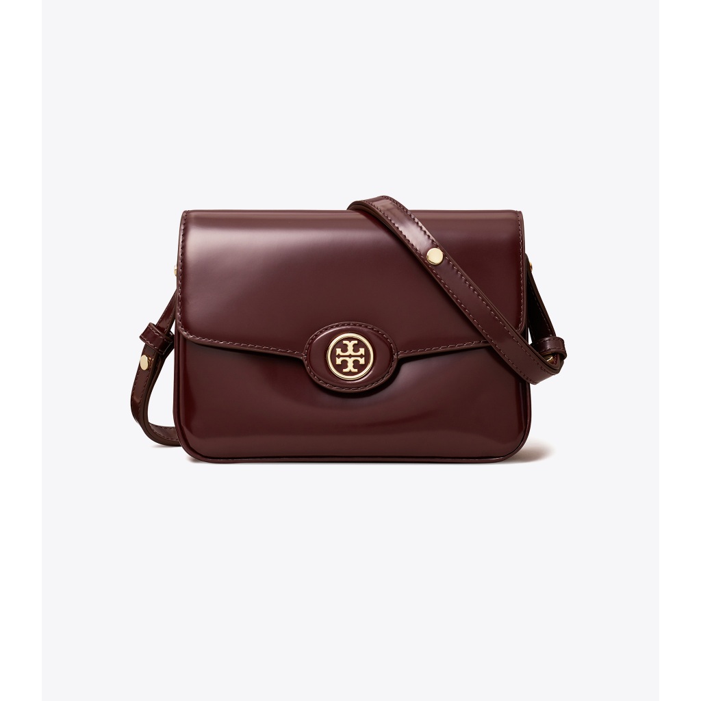 893 New ROBINSON Patent Leather Shoulder Bag