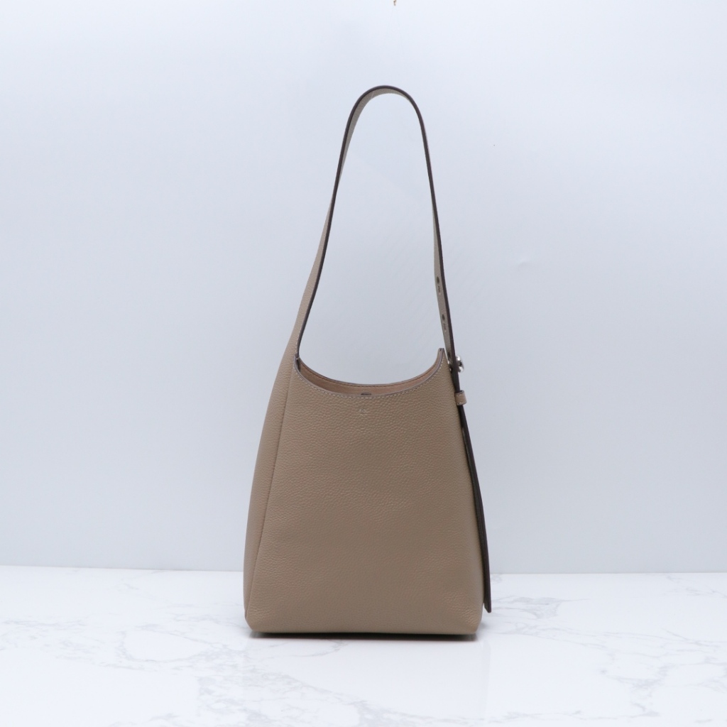 COACH 001 2025 Latest Romy Pebbled Hobo Bag Shoulder Bag Bucket Bag