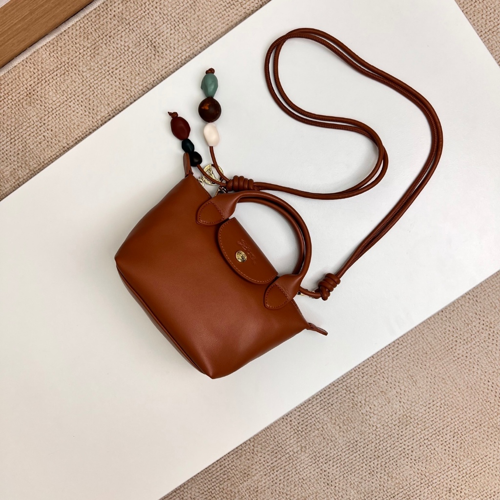 Longchamp LC 2025 Latest Le Pliage Ceramic Lady Bags Leather Mini Handbag Crossbody Bag