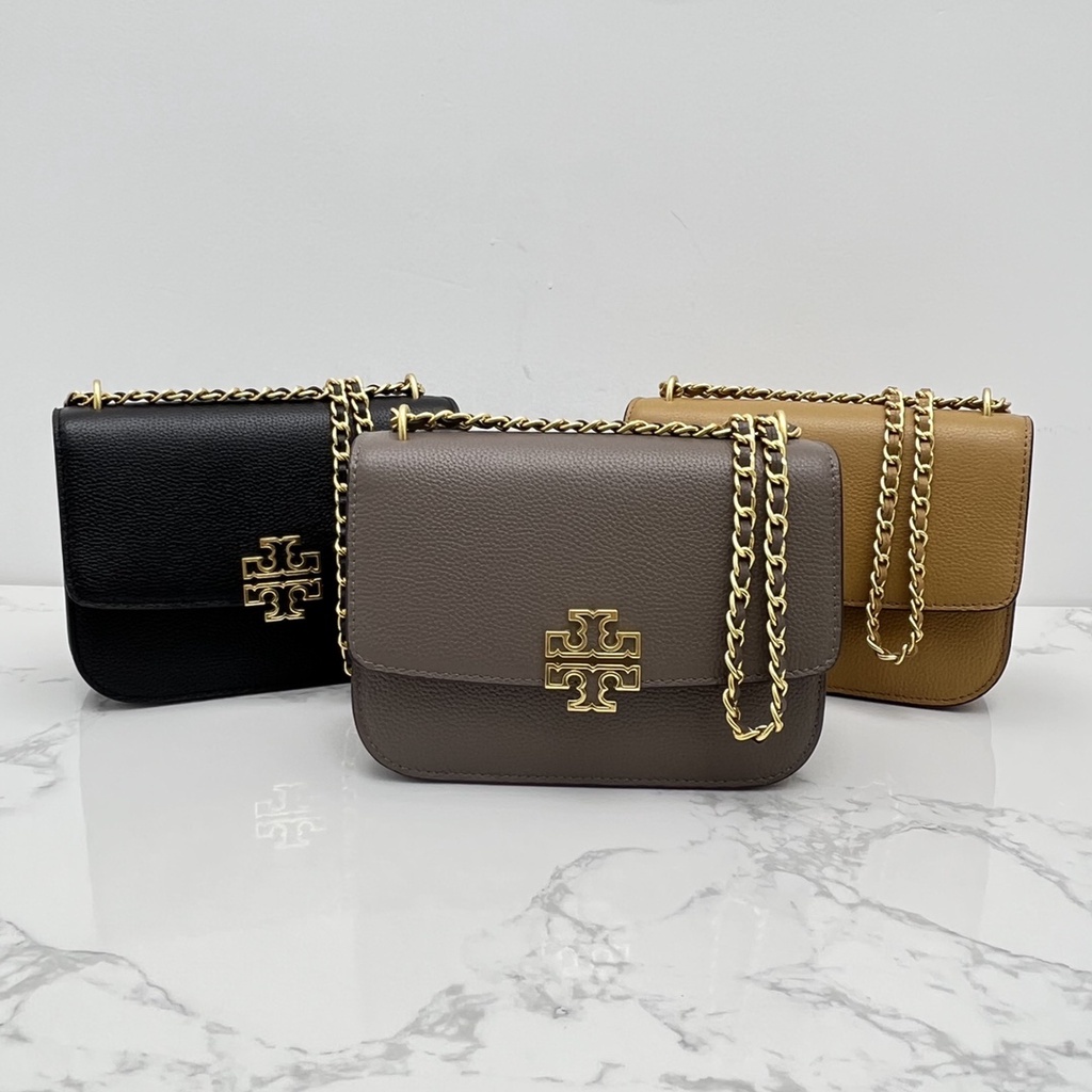 TORY BURCH  New Women's Britten One Shoulder Crossbody Bag Chain Bag