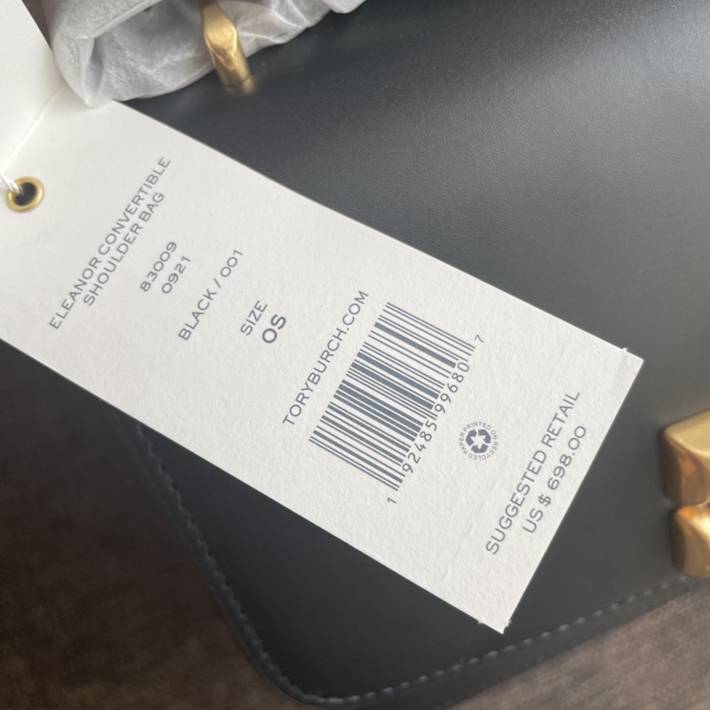 001 206 box tofu bag nappa cow leather shoulder strap detachable