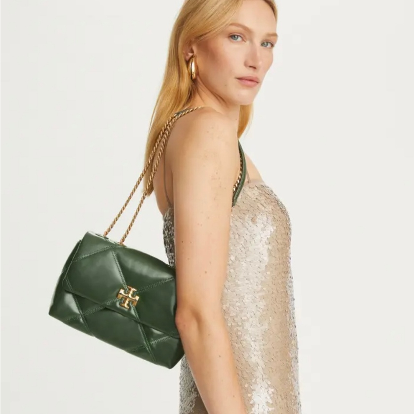 511 158440 Latest Kira quilted quilted small dual-purpose chain shoulder bag/crossbody bag