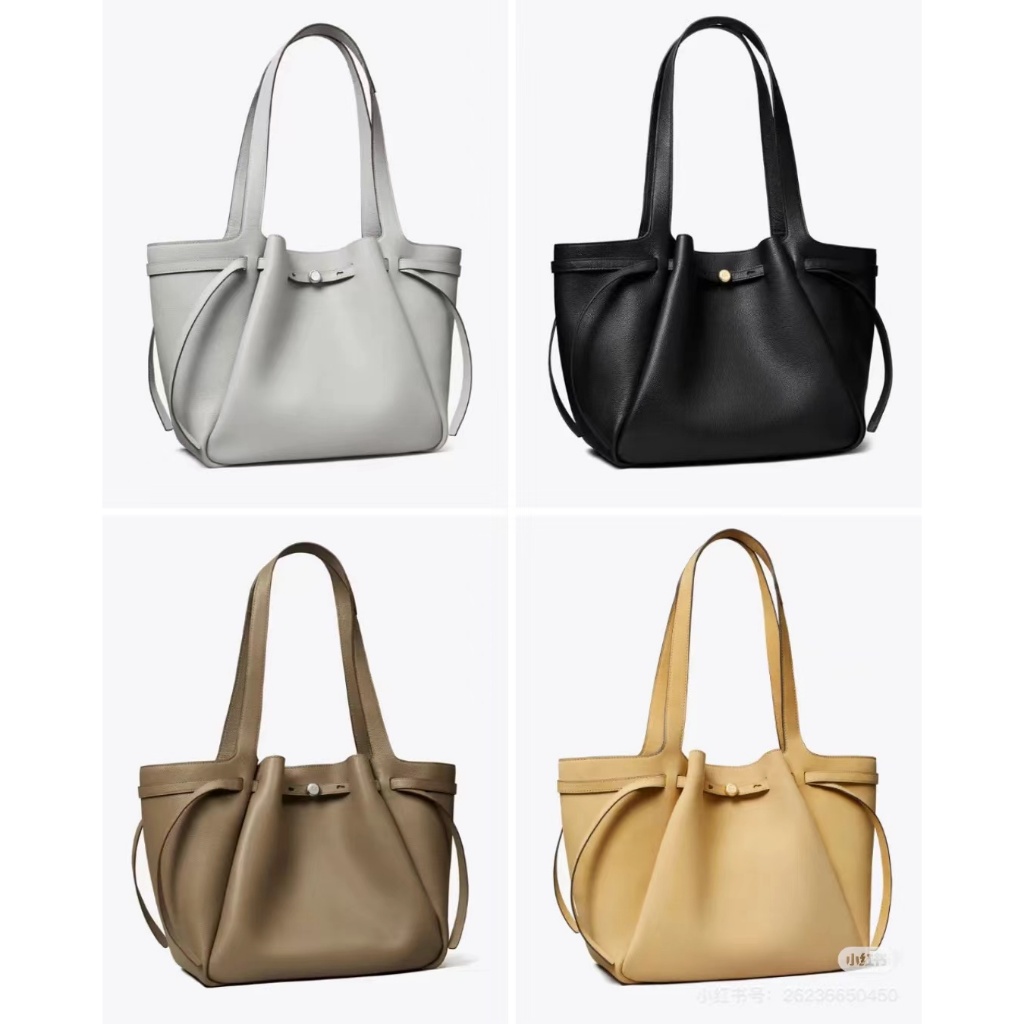 TORY BURCH163388 Latest lychee print cowhide handbag shoulder bag