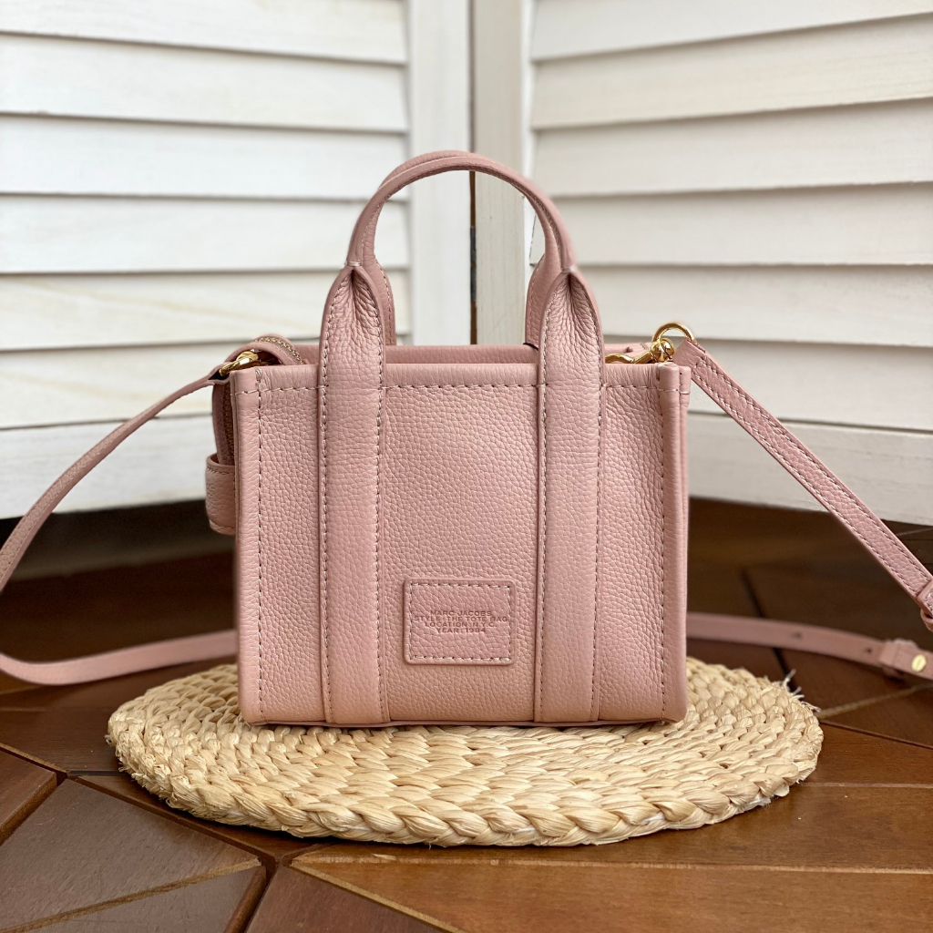 THE MARC JACOBS new Super Mini 18cm Tote Shoulder Bag Crossbody Bag