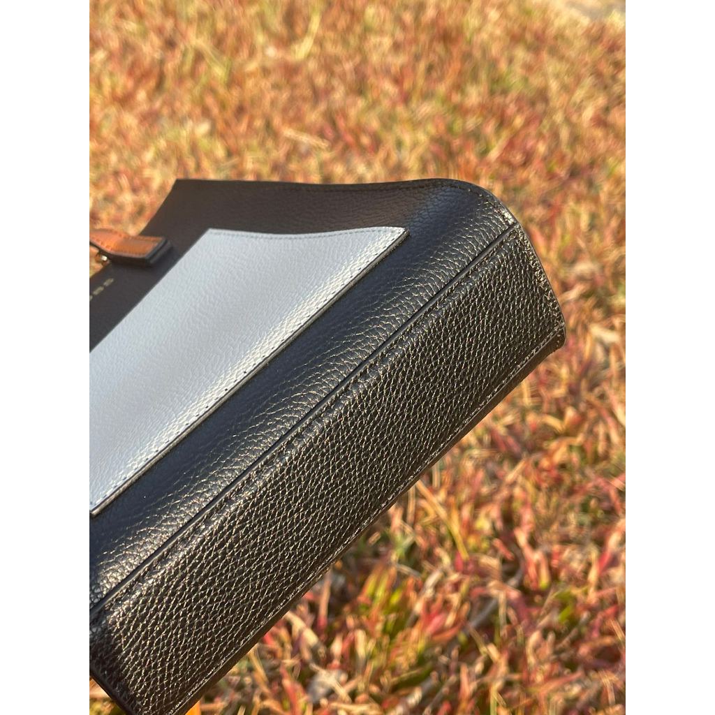 003 Classic Sheet Music Bag Crossbody Bag, Handbag Lock Bag