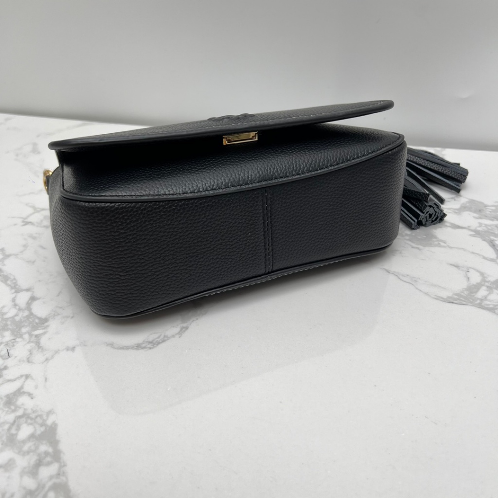 001 144688 The latest Thea lychee print head layer cowhide flap bag Shoulder bag/crossbody bag