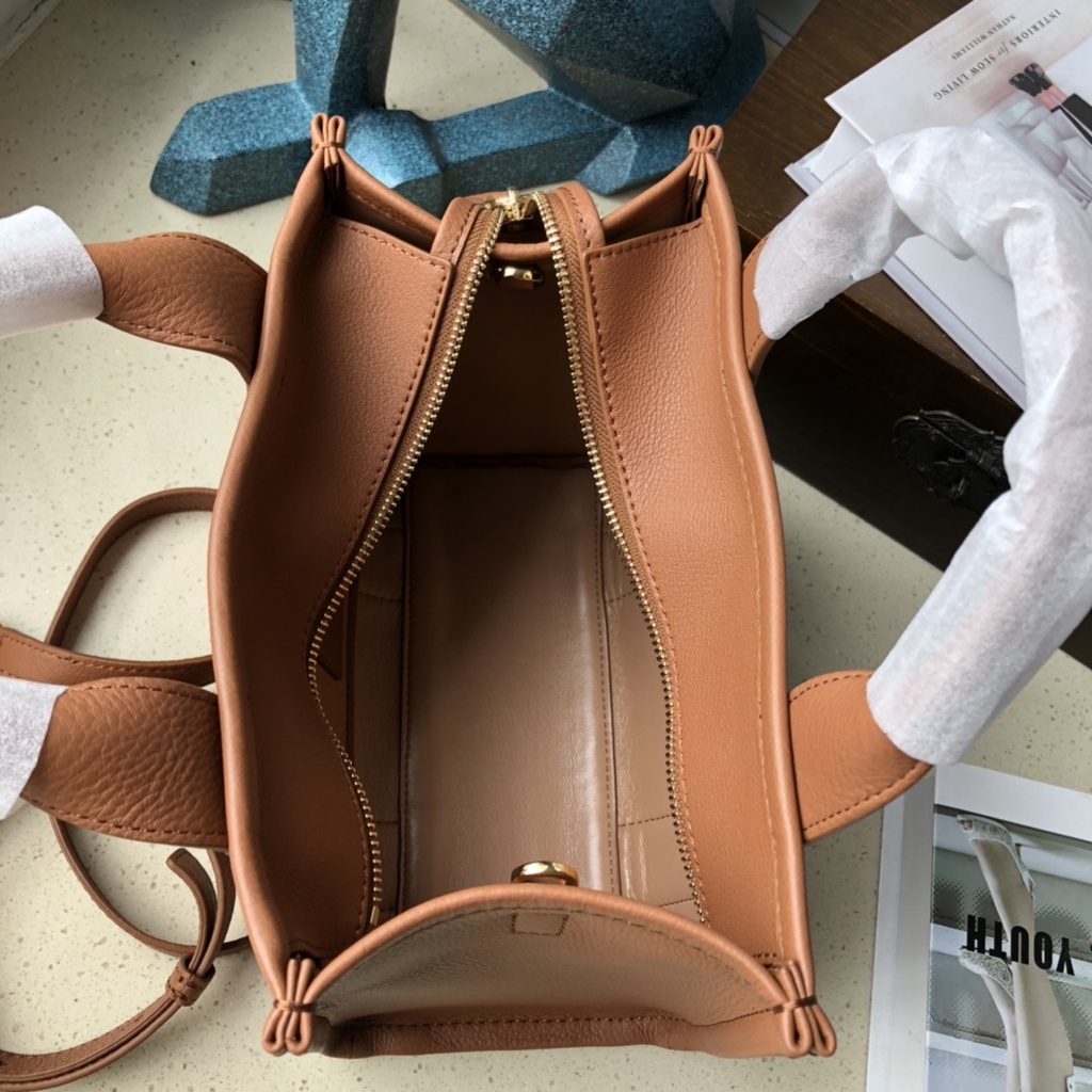 26cm Mini Tote Shoulder Bag Crossbody Bag Leather Tote