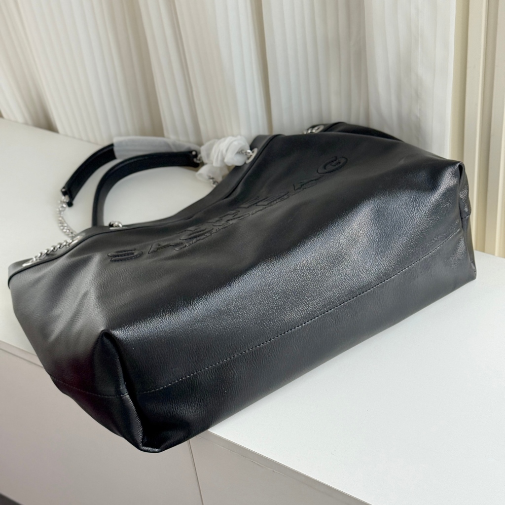 MARC JACOBS Latest CHAIN SACK Cowhide leather large capacity chain shoulder bag Crossbody bag