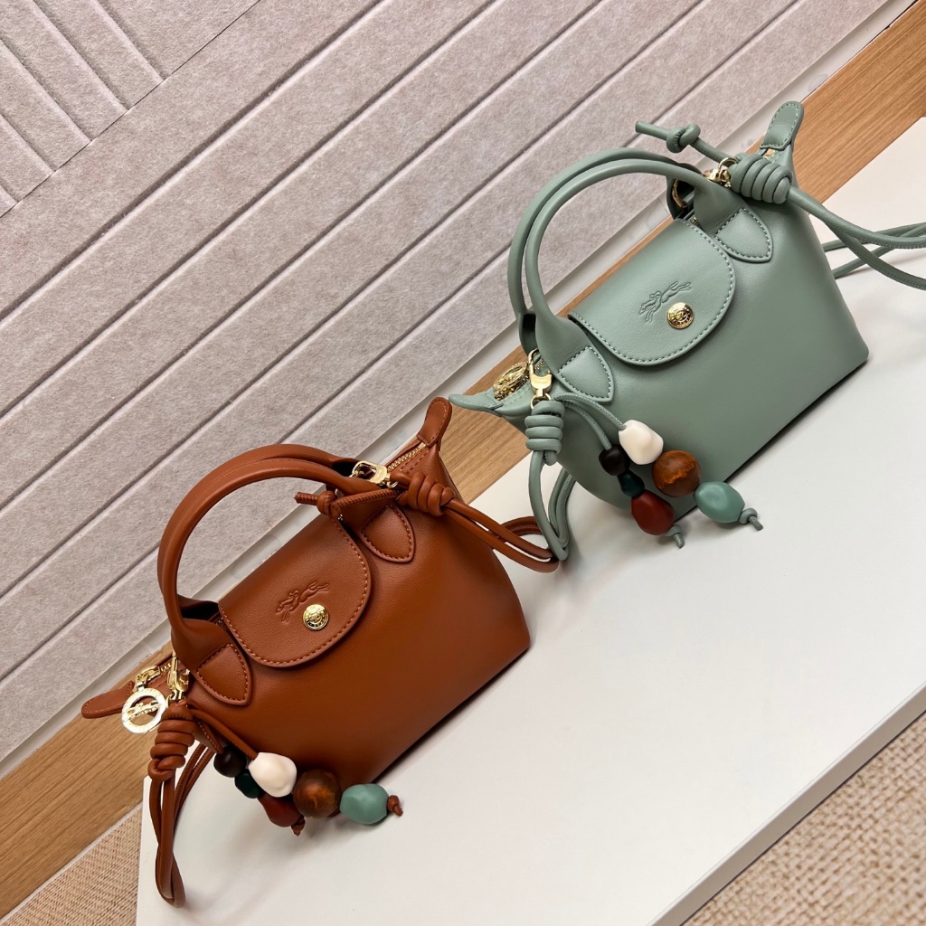 Longchamp LC 2025 Latest Le Pliage Ceramic Lady Bags Leather Mini Handbag Crossbody Bag