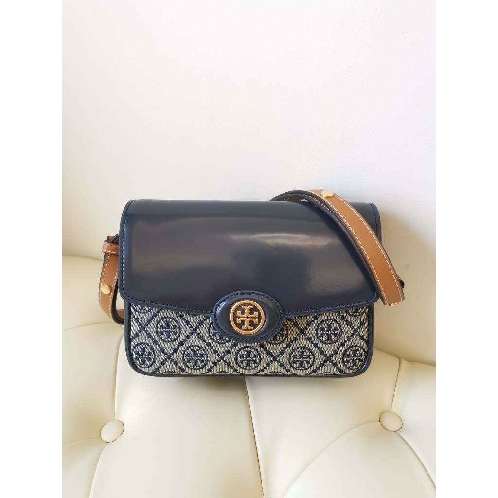 893 New ROBINSON Patent Leather Shoulder Bag