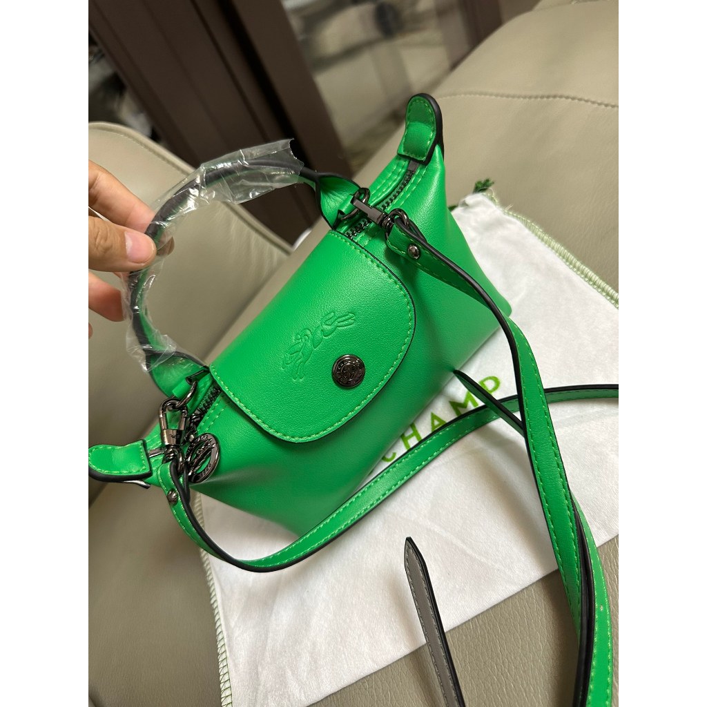 Longchamp LC latest mini cowhide leather dumpling bag/Crossbody bag/handbag