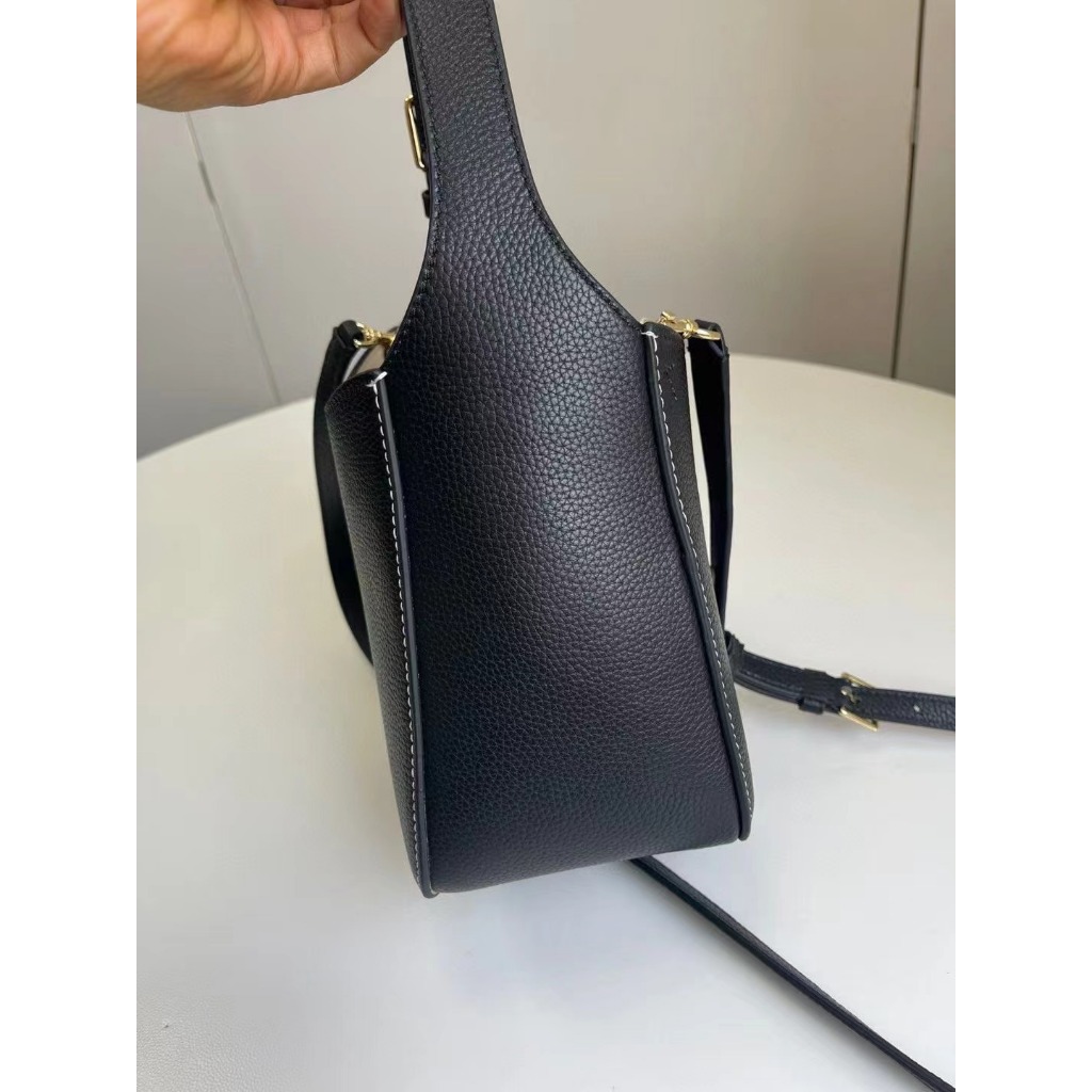 001 144690 Leather Bucket Bag Women Bag Handle Bag Shoulder Bag