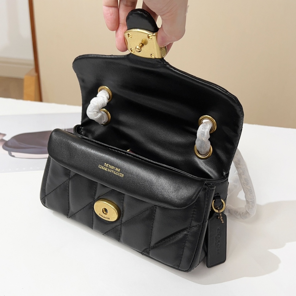 CP149/CP145/CR701 Quilting Tabby Small 20cm Chain Shoulder Bag