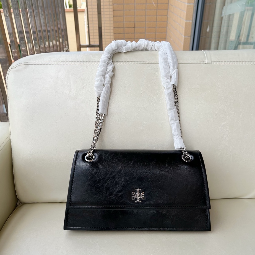 001 2025 Latest Kira Series Oil-wax Cowhide Baguette Bag Chain Bag Shoulder Bag