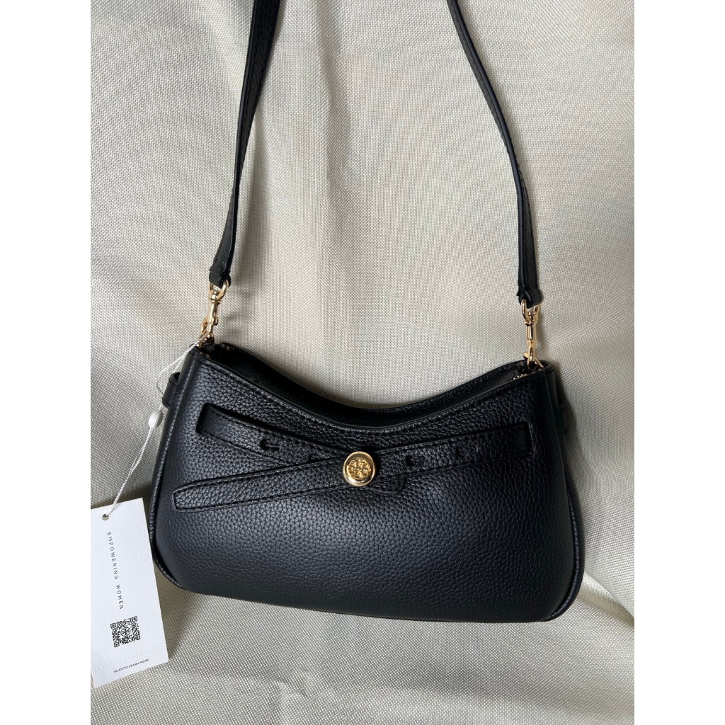 001 2025  Latest 179986 Romy Series Pebbled Top Zip Crossbody Bag Shoulder Bag