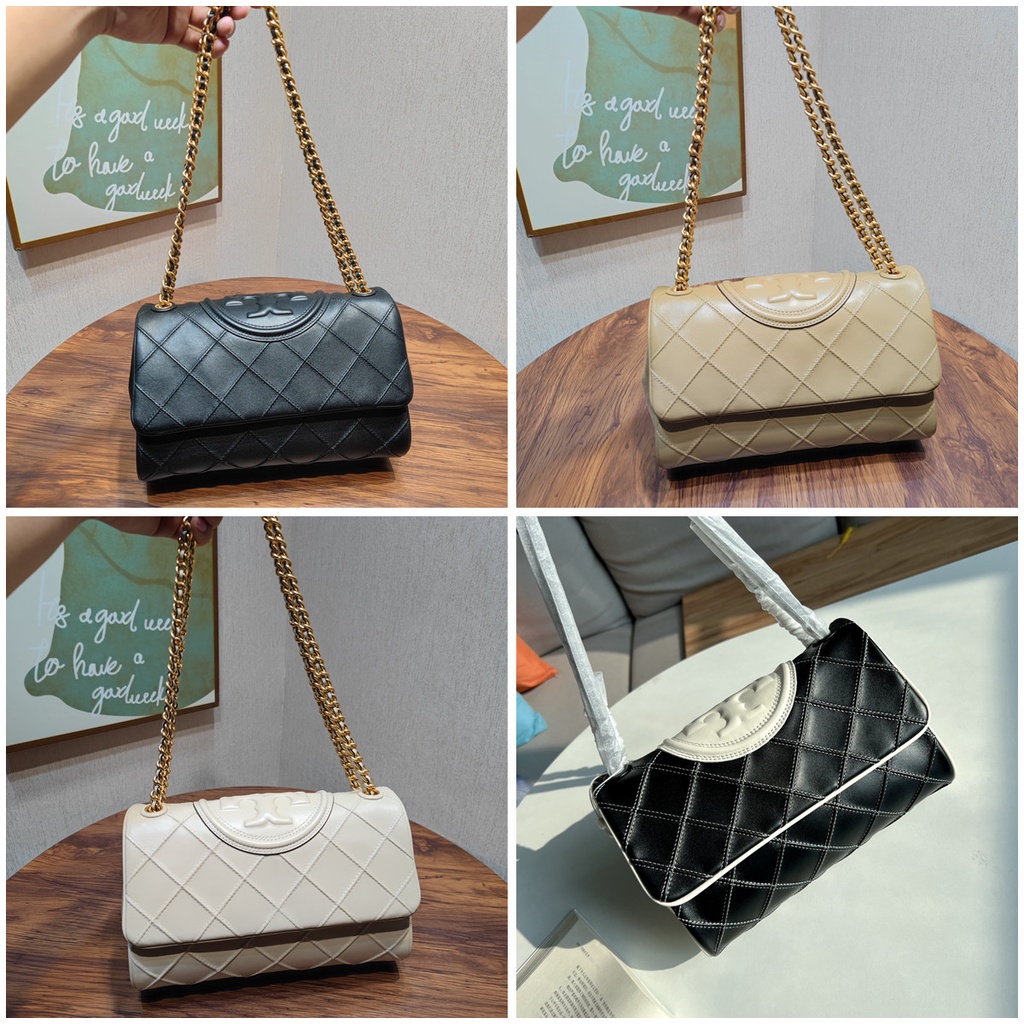 TORY BURCH 001 719 counter latest fleming soft convertible Shoulder bag Chain bag Crossbody bag