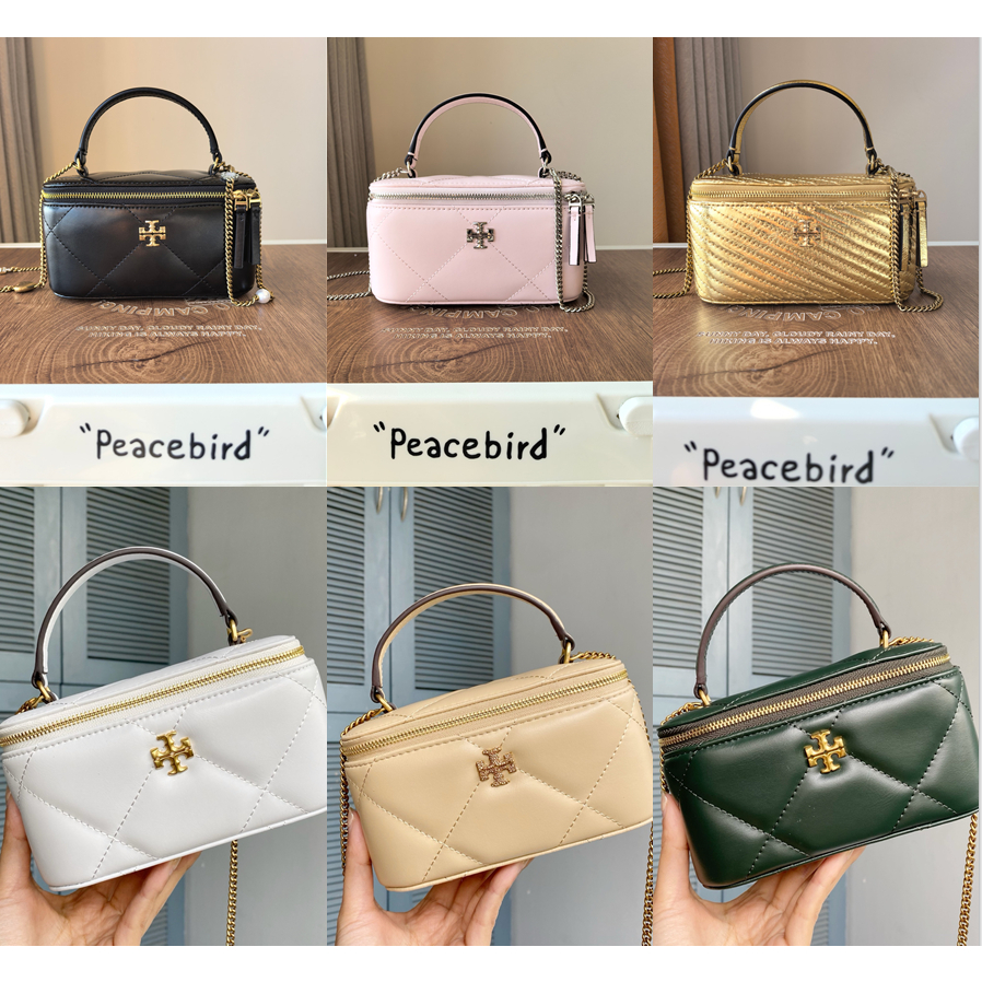 tory burch Kira Vanity crossbody Handbag Makeup Bag Chain bag