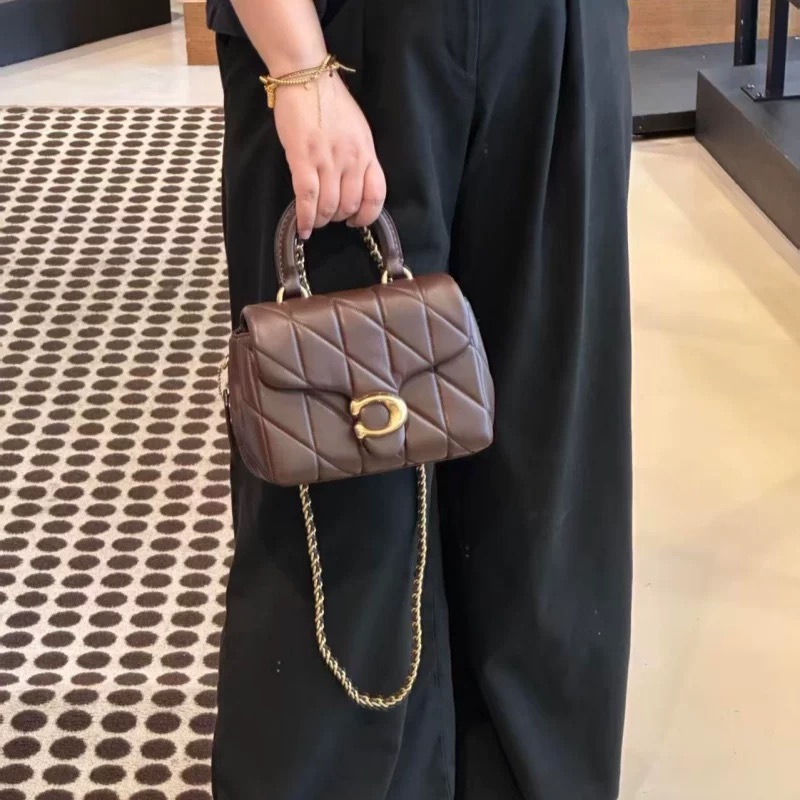 2025 Latest CCC12 Women's Bag Quilted Decoration TABBY Handbag Chain Shoulder Bag Crossbody Bag