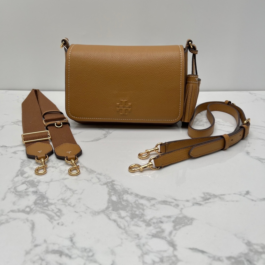 001 144688 The latest Thea lychee print head layer cowhide flap bag Shoulder bag/crossbody bag