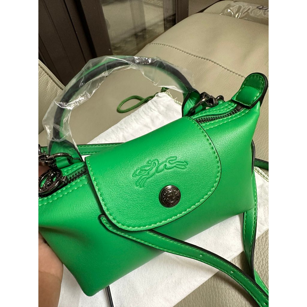 Longchamp LC latest mini cowhide leather dumpling bag/Crossbody bag/handbag