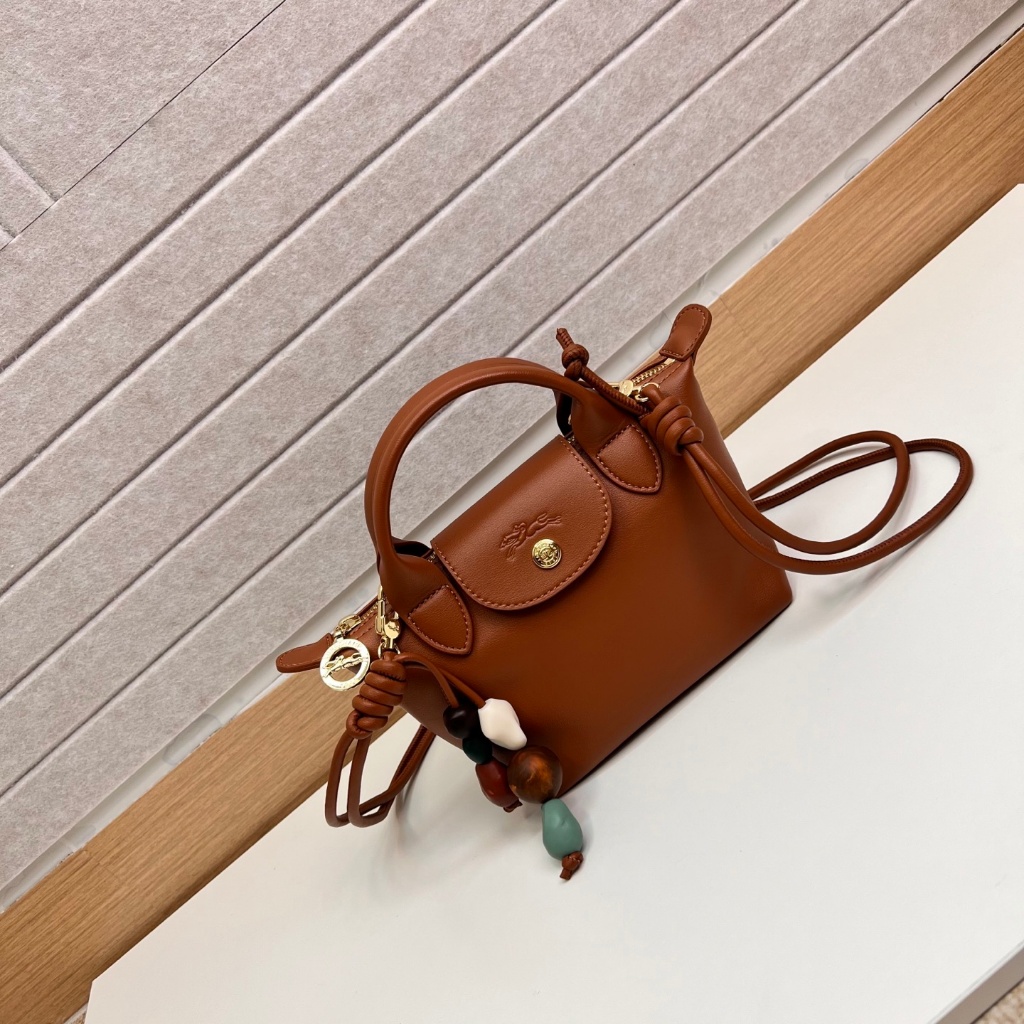 Longchamp LC 2025 Latest Le Pliage Ceramic Lady Bags Leather Mini Handbag Crossbody Bag