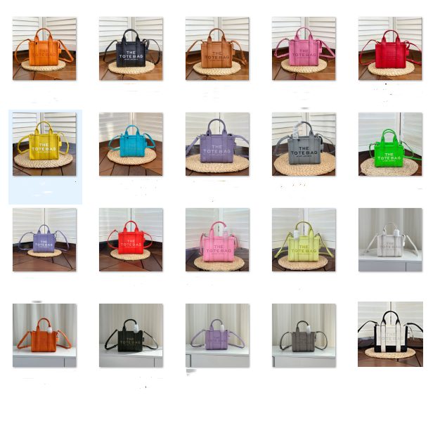 THE MARC JACOBS new Super Mini 18cm Tote Shoulder Bag Crossbody Bag