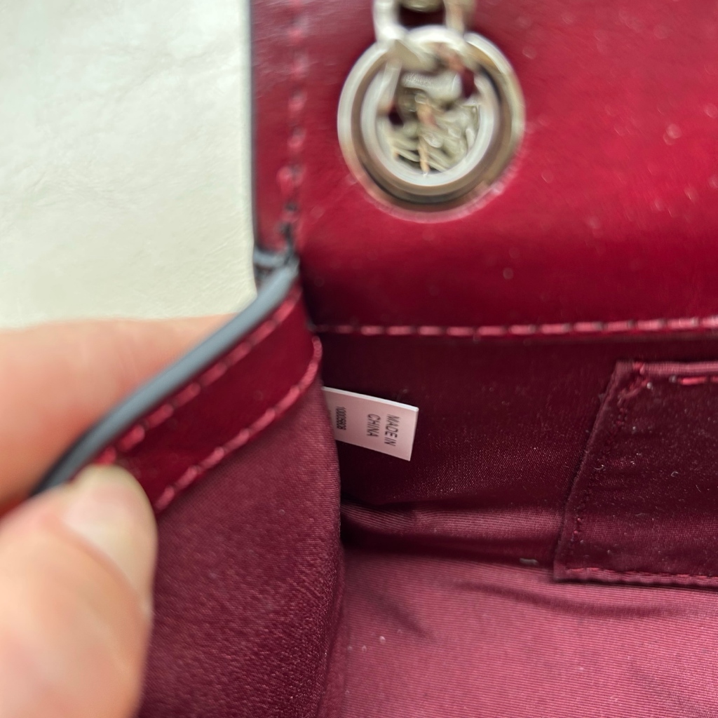 001 2025 Latest mini Kira Series Oil-wax cowhide baguette bag chain bag shoulder bag