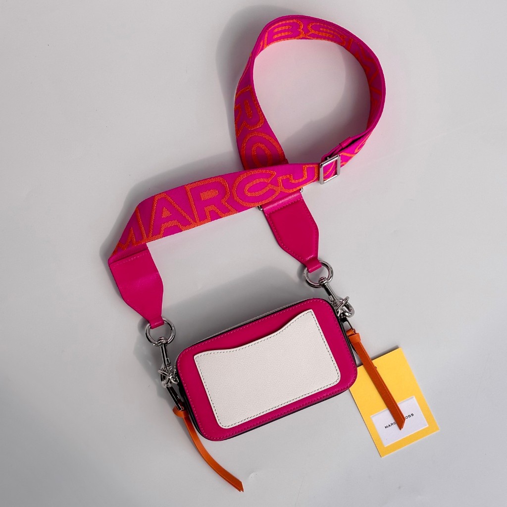 THE latest 664 Rose Red Camera Bag Shoulder Bag Crossbody Bag