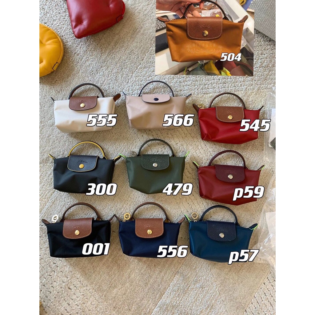 Longchamp mini dumpling bags nylon bag very cute and fancy