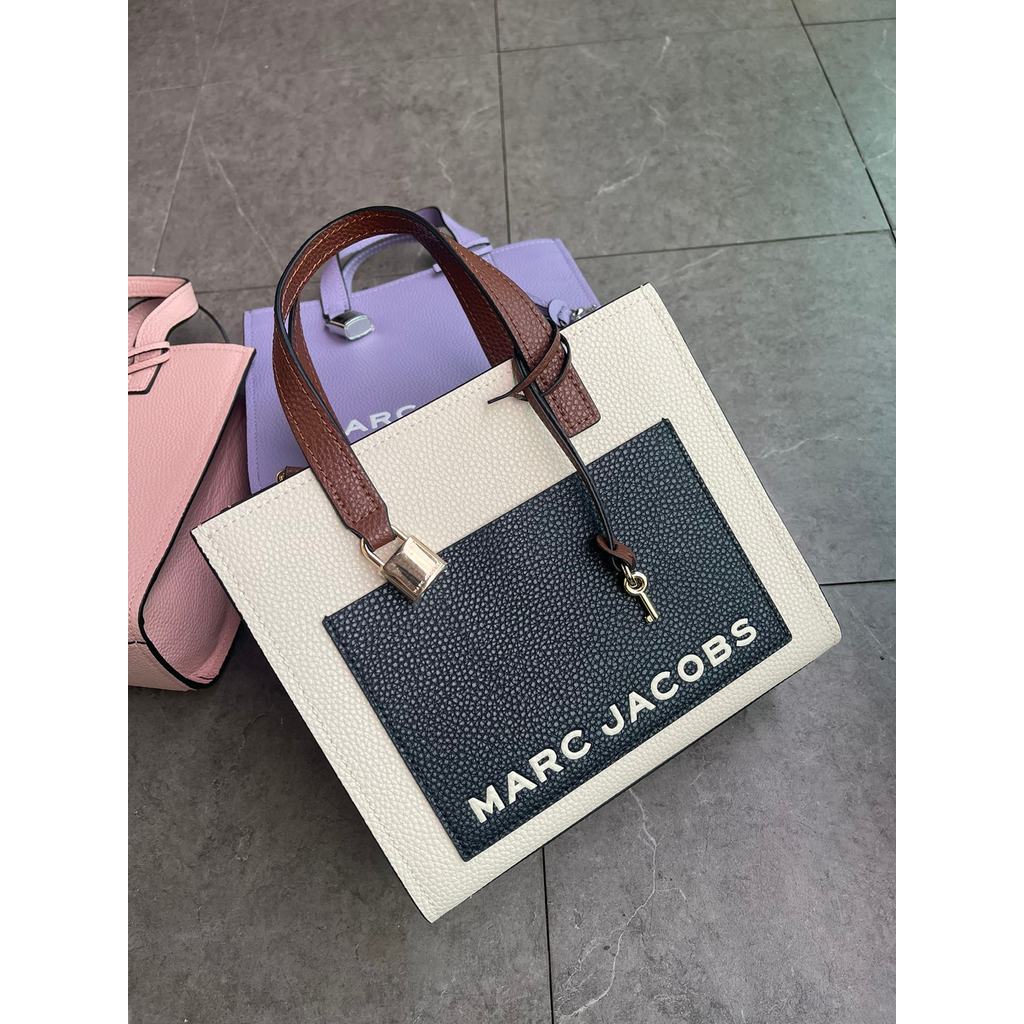 THE MARC JACOBS  Cowhide Leather Small Tote Handbag Crossbody Bag