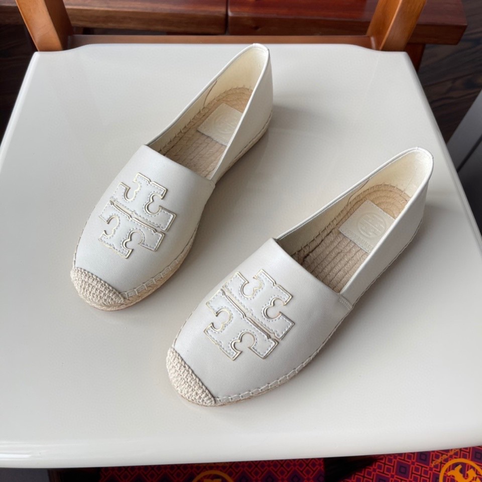 001 TORY BURCH fisherman shoes leather cover available in three colors