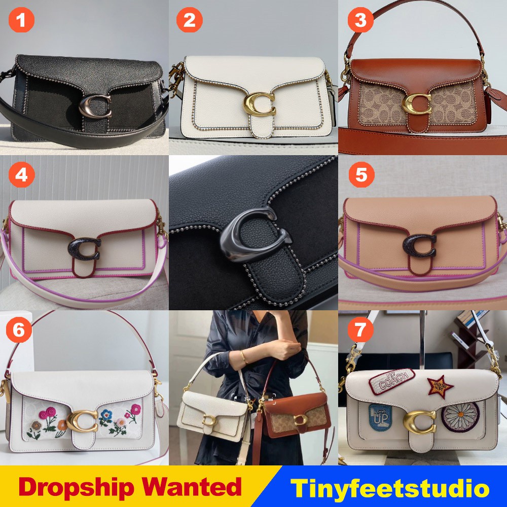 Coach New Tabby 26 Shoulder Leather Bag