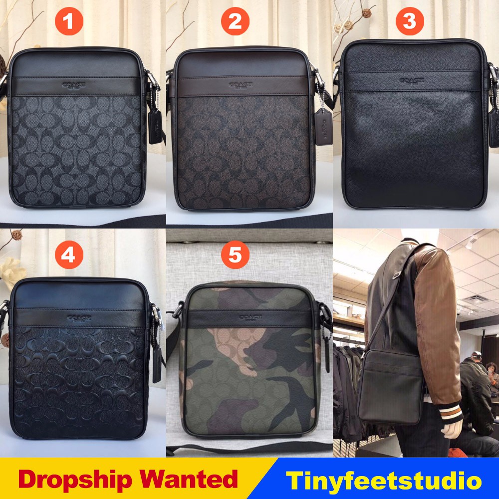 COACH Men Crossbody Sling Messenger Bag