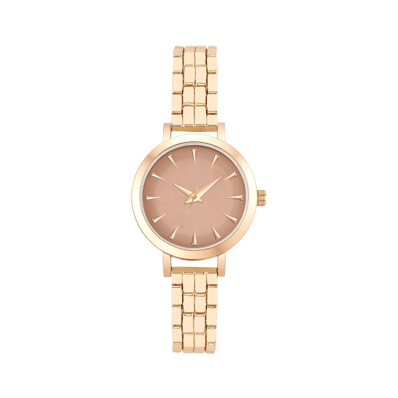 Low Cost Custom Women's Quartz Watch | Round Alloy Strap. Minimalist Style for Wholesale Suppliers