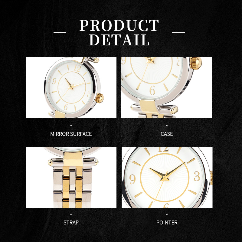 Fournisseur Montres Stainless Steel Watch for Women Relogio Feminino Personalizado