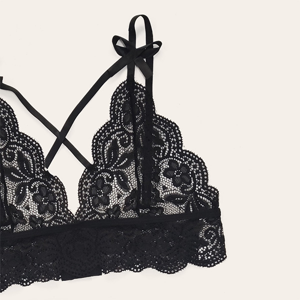 SEXY CROSS-OVER LINGERIE SETJE