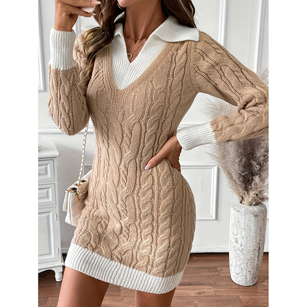 DAMES KABELTRUI-JURK